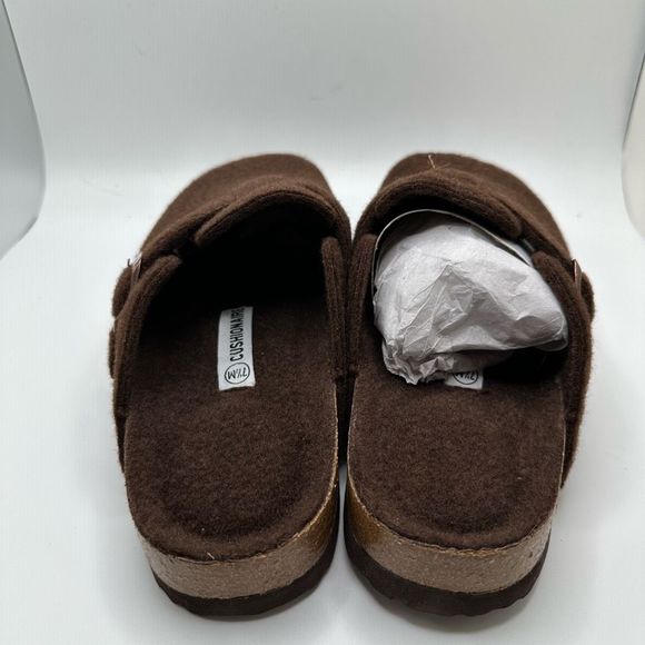 CUSHIONAIRE Womens Clog 7.5 BROWN - Picture 4 of 7